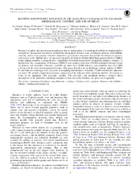REDSHIFT-INDEPENDENT DISTANCES in the NASA/IPAC EXTRAGALACTIC DATABASE: METHODOLOGY, CONTENT, and USE of NED-D Ian Steer1, Barry F