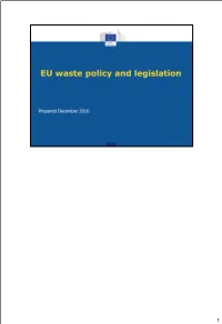The Key Policy Framework Instruments