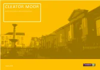 CLEATOR MOOR Spatial Framework: a Vision for Cleator Moor