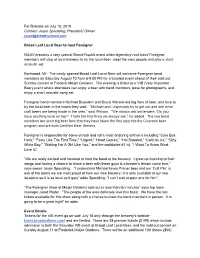 Foreigner Press Release Version