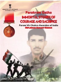 Rifleman Sanjay Kumar Rifleman Sanjay Kumar ' "~: Param Vir Chakra, JAK Rifles