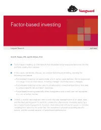 Factor-Based Investing