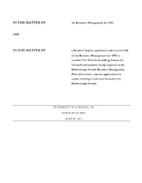 (0061, 0771 and FS0010) R Shuckard Statement of Evidence.Pdf
