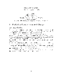 1 Radiation from Accelerated Charge