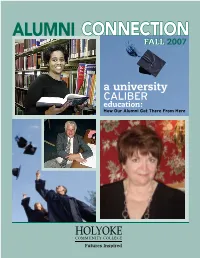 Alumni Connection Fall 2007