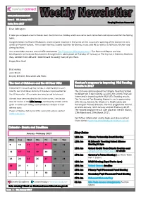 Events and Deadlines Diary Dates Newham's Response to Improving