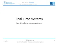 Real-‐Time Systems