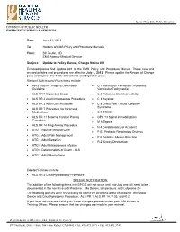 Trauma Triage Guideline 07/01/12