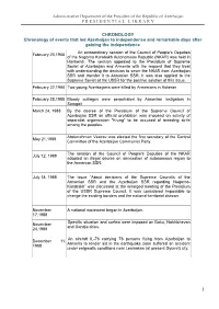 Administrative Department of the President of the Republic of Azerbaijan P R E S I D E N T I a L L I B R a R Y