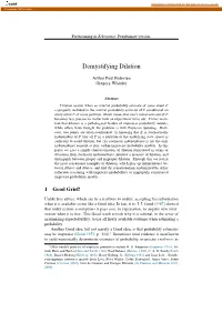 Demystifying Dilation