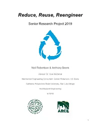 Reduce, Reuse, Reengineer