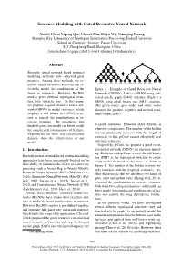 Sentence Modeling with Gated Recursive Neural Network