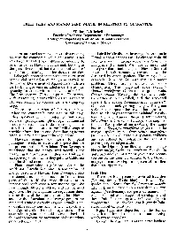 Fruit Flies and Mango Seed Weevil in Relation to Quarantine