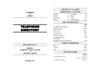 Telephone Directory