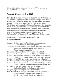 Das Kriegsende 1945 in Wassertrüdingen