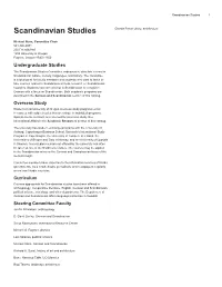Scandinavian Studies 1