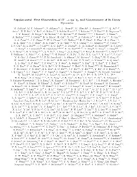 Supplemental: First Observation of D+ → Ηµ +Νµ and Measurement of Its