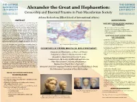 Athena Richardson (Elliot School of International Affairs) You Can Also Manually Change the Color of Your Background by Going to VIEW > SLIDE MASTER