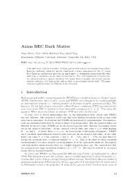 Axion BEC Dark Matter