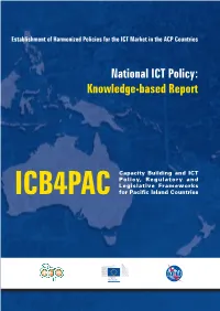 National ICT Policy: Knowledge-Based Report