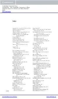 The Cambridge Companion to Elgar Edited by Daniel M