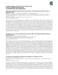 Abstracts 2009.Pdf