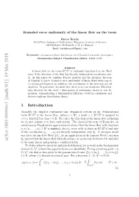 Bounded Error Uniformity of the Linear Flow on the Torus