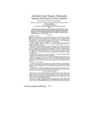 Embedded-Circuit Magnetic Metamaterial Substrate Performance for Patch Antennas