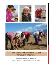 Multidimensionalpoverty Analysis Republic Of