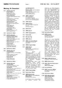 Swr2 Programm Kw 49