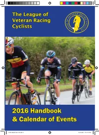 2016 Handbook & Calendar of Events