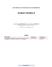 GMO TRUST Form NPORT-P Filed 2020-07-28