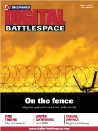 On the Fence Integrated Solutions for Event and Border Security