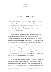 Chapter 5: Parks and Open Spaces
