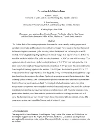 Do Small-Sample Short-Term Forecasting Tests Yield Valid