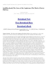 Mudkg (Free Pdf) the Curse of the Capistrano (The Mark of Zorro) Online