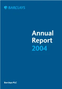 Barclays PLC 2004 Annual Report