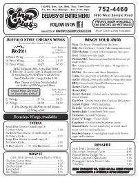 Delivery of Entire Menu