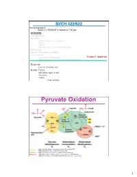 The Citric Acid Cycle