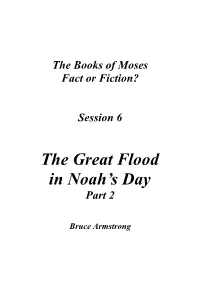 The Great Flood of Noah's Day, Part 2