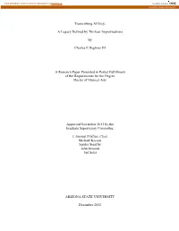 Transcribing Al Grey: a Legacy Defined by Thirteen Improvisations