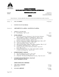 Board of Trustees Elk Island Public Schools Regional Division #14
