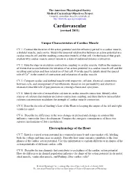 Cardiovascular (Revised 2011)