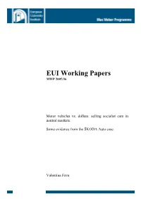 EUI Working Papers MWP 2007/36