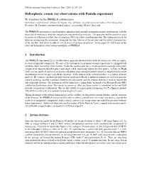 Heliospheric Cosmic Ray Observations with Pamela Experiment M