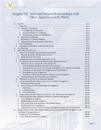 Antitrust Division Manual | Fifth Edition Chapter VII