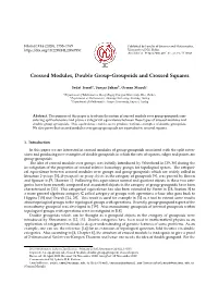 Crossed Modules, Double Group-Groupoids and Crossed Squares
