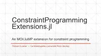 What Is Constraint Programming (CP)?