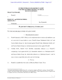 Case 4:20-Cv-02120 Document 1 Filed on 06/16/20 in TXSD Page 1 of 7