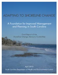 Final Report of the Shoreline Change Advisory Committee